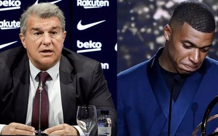 Chủ tịch Barca mỉa mai vụ Mbappe có thể tới Real Madrid