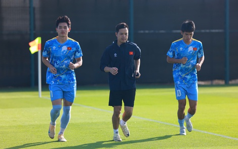 Đình Bắc và "Lamine Yamal xứ Thanh" Văn Thuận tập riêng trước trận tứ kết U23 châu Á