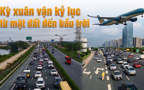 Chuyến xuân vận kỷ lục từ mặt đất lên bầu trời và nốt trầm bóp nghẹt trái tim trên hồ Thác Bà