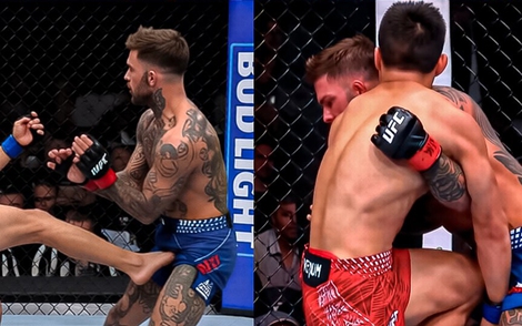 Đánh chỗ hiểm cao thủ Mỹ 3 lần, võ sĩ Trung Quốc bị xử thua