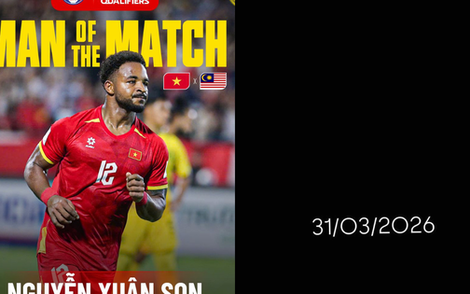 Xuân Son xuất sắc nhất và dòng "story bí ẩn" 31/3/2026 đã có lời giải đáp