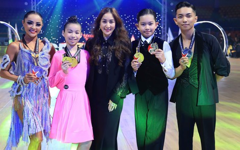 Phan Hiển - Thu Hương khẳng định đẳng cấp: DanceSport Việt Nam thống trị Đông Nam Á với 6 HCV