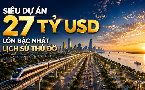 "Siêu" dự án 27 tỷ USD lớn bậc nhất lịch sử thủ đô: "Cuộc quay mặt ra Sông chạm lại tư duy nghìn năm"