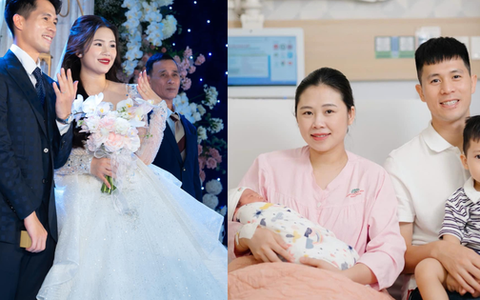Cô gái Điện Biên lấy chồng cầu thủ nổi tiếng, sinh con đủ "nếp - tẻ", được chồng cưng chiều ở nhà lầu, xe sang