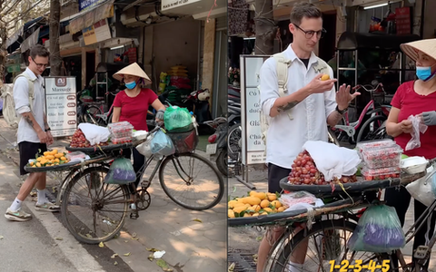 Chỉ 35.000 đồng mà khách Tây mua được nửa kg thanh trà ở Việt Nam nhưng lại nói 1 câu khiến dân mạng hiểu lầm