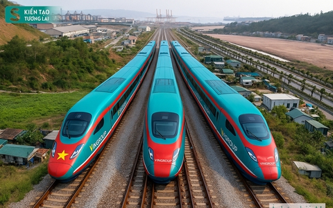 Ảnh: Tuyến đường sắt cao tốc đầu tiên ở Việt Nam 'đắp chiếu' gần 20 năm sẽ được giải cứu bằng tàu 300km/h?