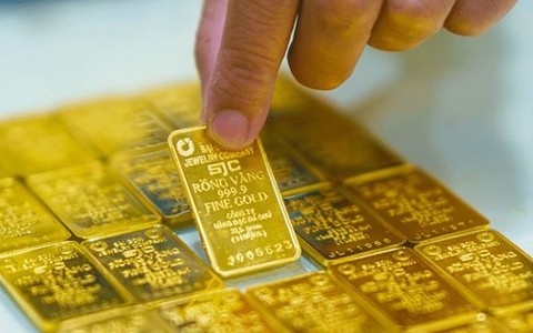 Giá vàng SJC tiếp tục tăng