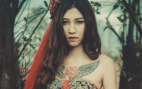 Ảnh con gái xăm trổ đẹp, ảnh Tattoo hot girl xăm mình ngầu - Tìm ảnh đẹp