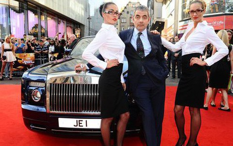 Johnny english reborn rolls royce hires stock photography and images   Alamy