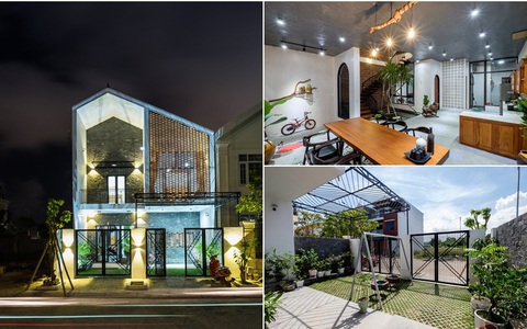 nhà đẹp quảng bình: Rộng 160m², ngôi nhà ở Quảng Bình được dùng ...