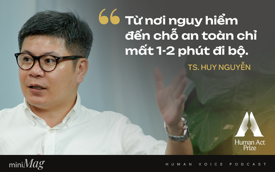 Bài báo bị "phanh" gấp của chuyên gia Huy Nguyễn sau bão Yagi và giải pháp giúp người dân đi bộ cũng thoát hiểm