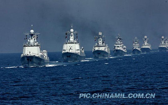 Sự nguy hiểm của Hạm đội Nam Hải trên Biển Đông