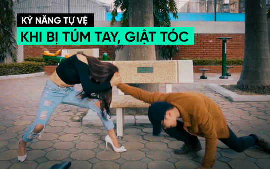 Kỹ năng thoát hiểm: Huyền Anh làm gì khi bị "dê già" túm tay, giật tóc?