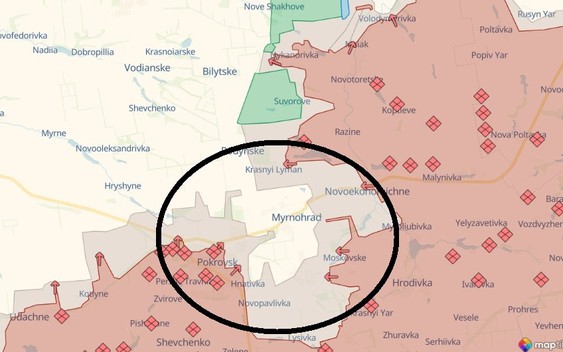 99% binh sĩ có nguy cơ thiệt mạng ở chảo lửa Myrnohrad