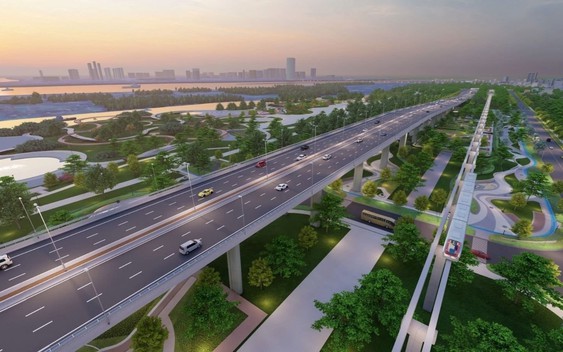 Đại gia “Khoa khàn” bất ngờ tái xuất tại Đại Quang Minh, Liên danh sẵn sàng nộp ngay 4.000 tỷ đồng để khởi công Trục đại lộ cảnh quan sông Hồng ngày 19/12