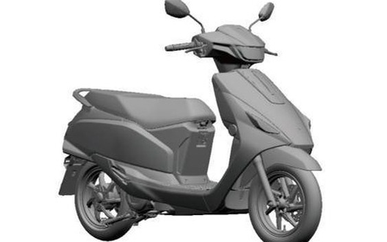 Rò rỉ bằng sáng chế xe tay ga 125cc mới của nhà Suzuki với thiết kế thể thao góc cạnh