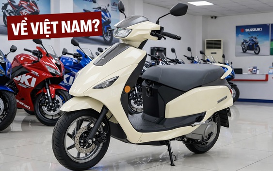 Suzuki e-Access - Xe máy điện giá quy đổi 55 triệu đồng, chạy 95 km/sạc liệu có về Việt Nam?