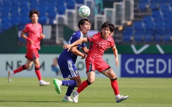 DIỄN BIẾN U23 Nhật Bản 1-0 Hàn Quốc: Hàn Quốc vùng lên mạnh mẽ