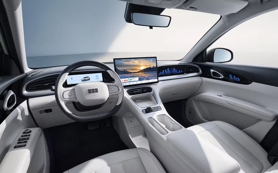 Xe điện Trung Quốc Geely EX2 về Việt Nam: Màn hình siêu lớn, có ADAS