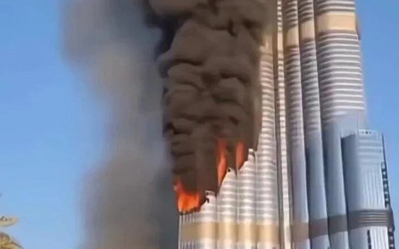 Video 'Tòa nhà cao nhất thế giới bốc cháy dữ dội vì trúng 1.800 tên lửa Iran' gây xôn xao: Sự thật đã rõ