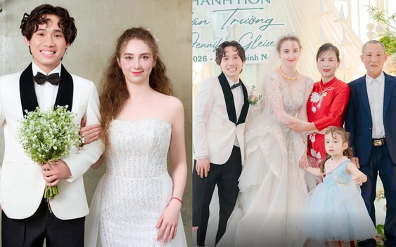 Cô gái Đức xinh đẹp lấy chồng Hưng Yên, ngỡ vàng vì thấy có 900 khách đến dự, cả xóm khen một câu