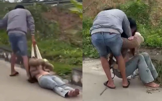 Vụ cô gái bị người đàn ông kéo lê giữa đường ở Hải Phòng: Hé lộ mối quan hệ của cả hai