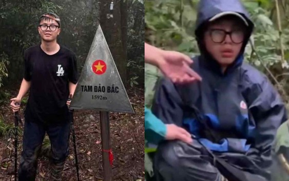 Tìm thấy nam sinh viên mất tích ở Tam Đảo, tiết lộ tình trạng sức khoẻ