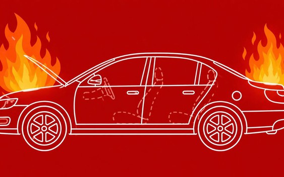 Các bước xử lý và thoát hiểm an toàn khi ô tô bất ngờ bốc cháy