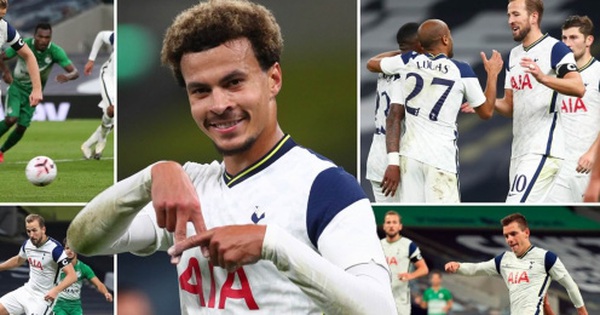 Ghi 7 bàn vào lưới Maccabi Haifa, Tottenham dự vòng bảng Europa League