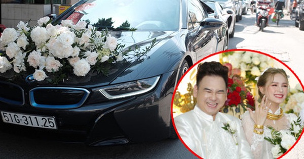 Dàn xe hơn 20 tỷ trong đám cưới streamer giàu nhất Việt Nam, nổi nhất là xe chú rể và em họ Diệp Lâm Anh
