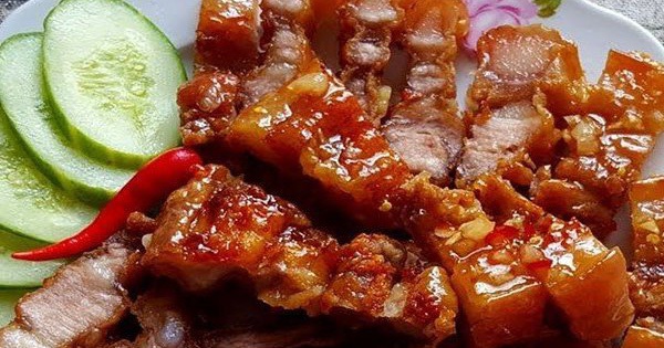 cách làm thịt chiên nước mắm