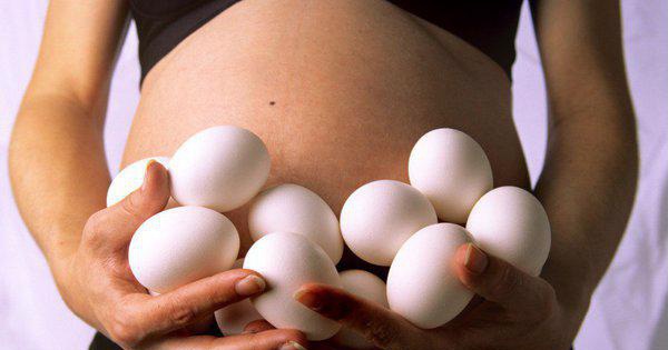 What month pregnant do you eat goose eggs to give birth to a smart baby?