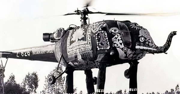India once used an “elephant-shaped helicopter” to fly in the sky