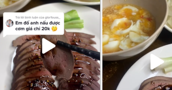 7.9 million people are waiting to see how to cook a meal for 20k, it looks delicious but netizens point out a huge point of absurdity!