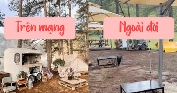 Male tourists visiting the most famous camping site in Da Lat “expose” virtual live photos