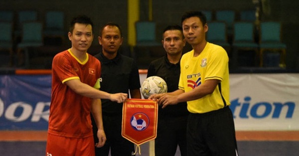 Vietnam futsal draws with the top club in Futsal Thai League ahead of Southeast Asia futsal 2022