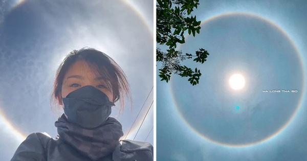 While traveling through Vietnam, the girl suddenly encountered a strange phenomenon shining in the sky. Netizens finished watching and admired each other.