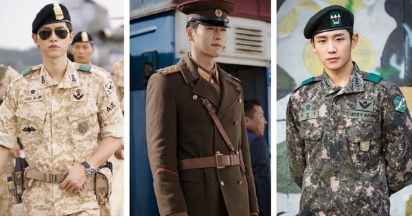 4 beautiful and beautiful Korean actors ‘falling apart’ in military uniforms