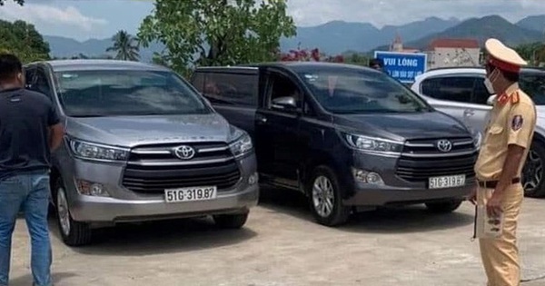 The case of 2 Innova cars with the “face-to-face” license plate: Unexpected developments