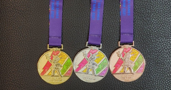 The medal set for the 31st SEA Games is officially released