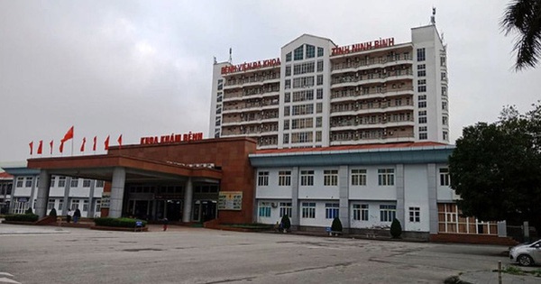The deputy head of the Ninh Binh Provincial General Hospital was temporarily suspended from work