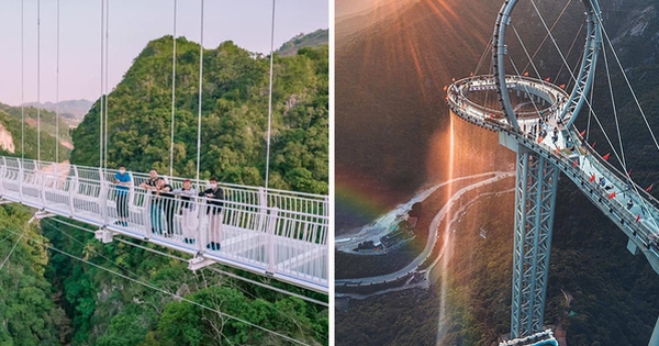 Satisfied with the super monumental glass bridges in the world, the longest construction is located right in Vietnam