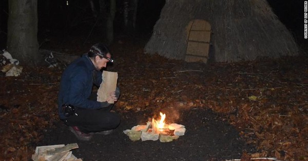 Prehistoric people used campfires as cinemas