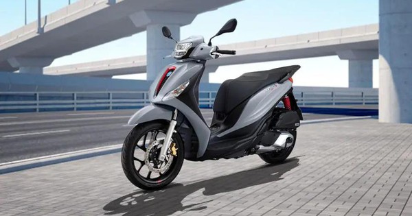 Piaggio launched an update for the popular scooter, 7-liter fuel tank, beautiful “overshadowing” Honda SH