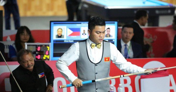Defeating the legendary Efren Reyes, Thanh Tu confronts his compatriots at CK Carom 1 tape