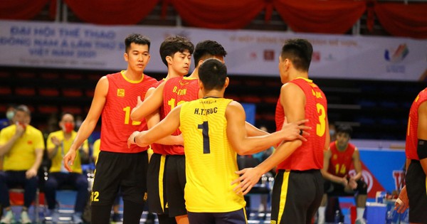 Defeating Myanmar, the Vietnamese men’s volleyball team will meet Thailand in the semi-finals