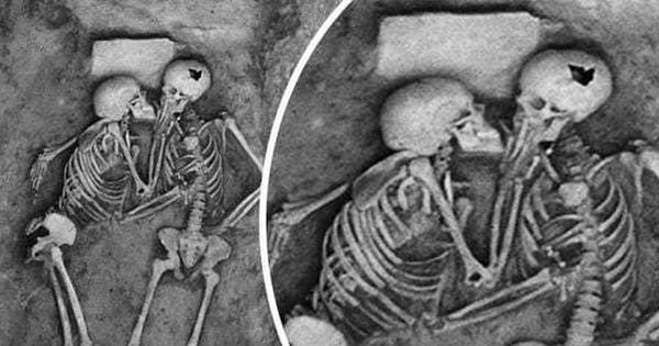 Discovering a duo of mummies hugging each other for 2,800 years in an ancient tomb, studying the remains reveals an unexpected story about the love of the ancients