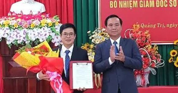 Quang Tri has a 47-year-old new director of the Department of Construction