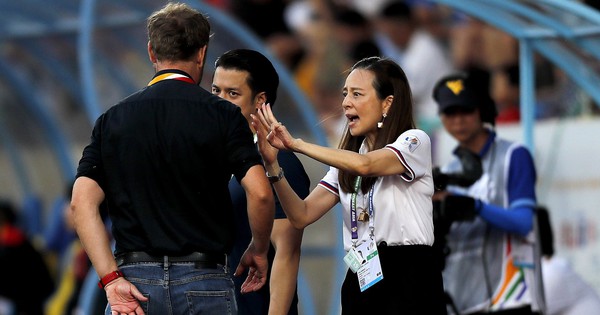 Madam Pang sternly warned Thailand U23 after the match with 4 red cards against U23 Indonesia