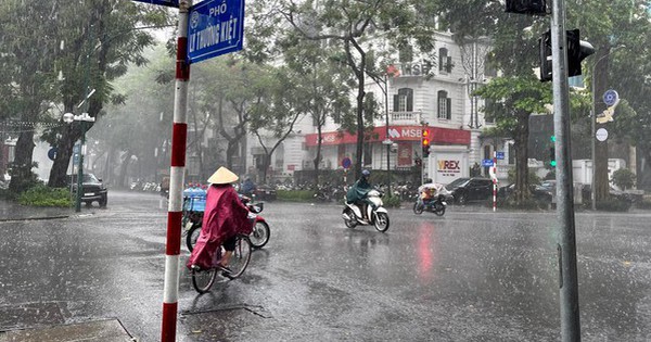 Three days of peak thunderstorms in the North, North Central region